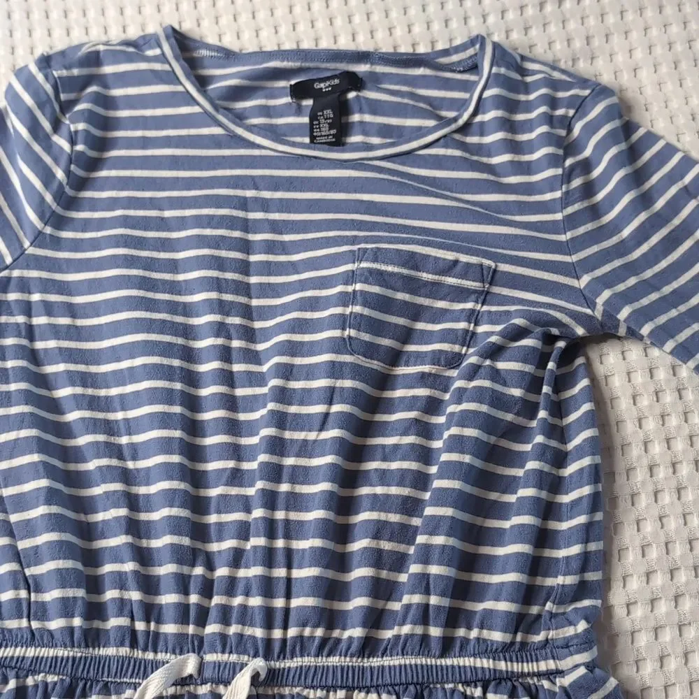 GAP kids dress striped nautical cotton size XXL